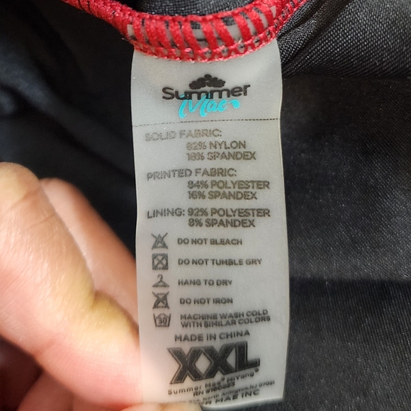 2/$100 inc free shipping NWT Summer Mae Monokini Swimsuit XXL Red Tummy Control - Picture 11 of 12